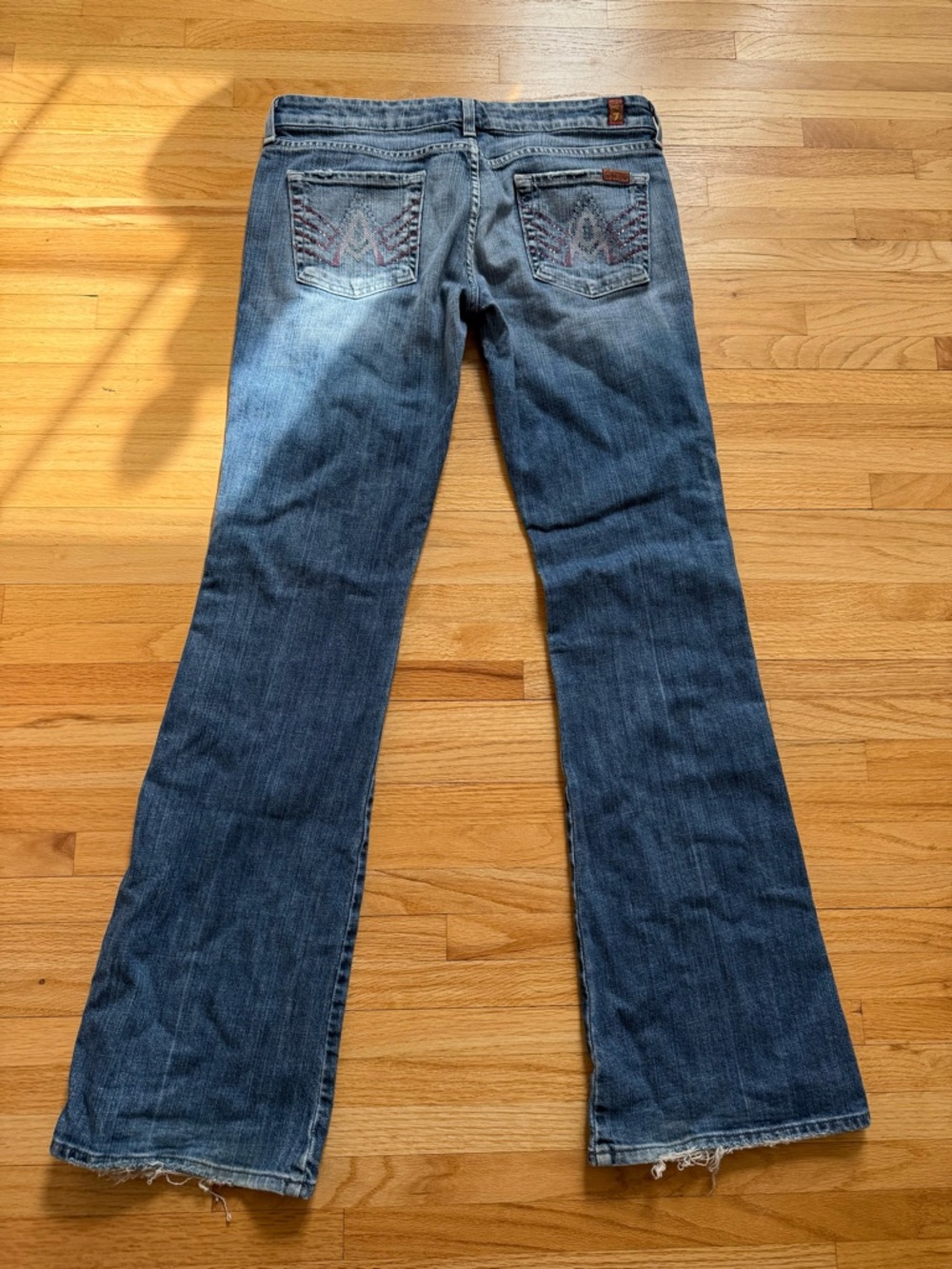 Vintage - 7 For All Mankind Womens Bootcut Jeans Size 28